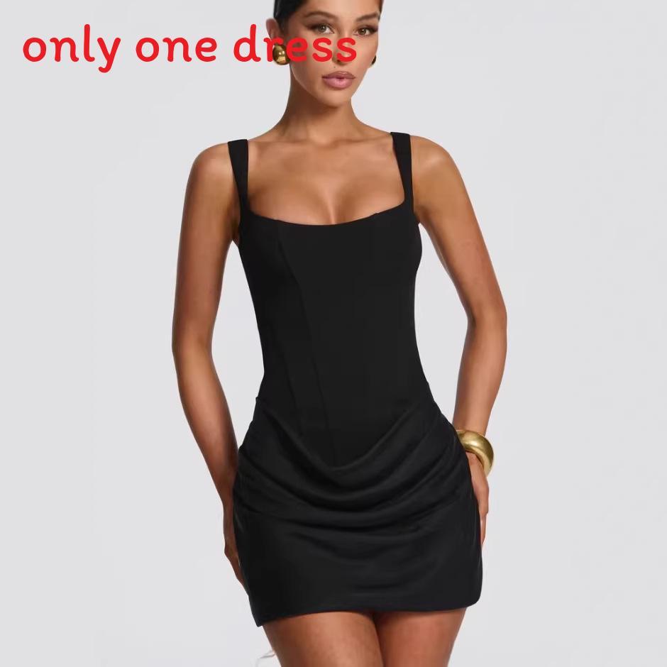 Sexy Sleeveless Wrap Dress With High Waist For Streetwear Fashion