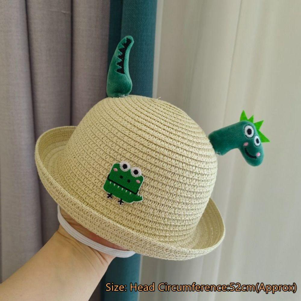 Fisherman's Hat Straw Hat Beach Sun Hat Cartoon Kids Caps New Toddler Hats