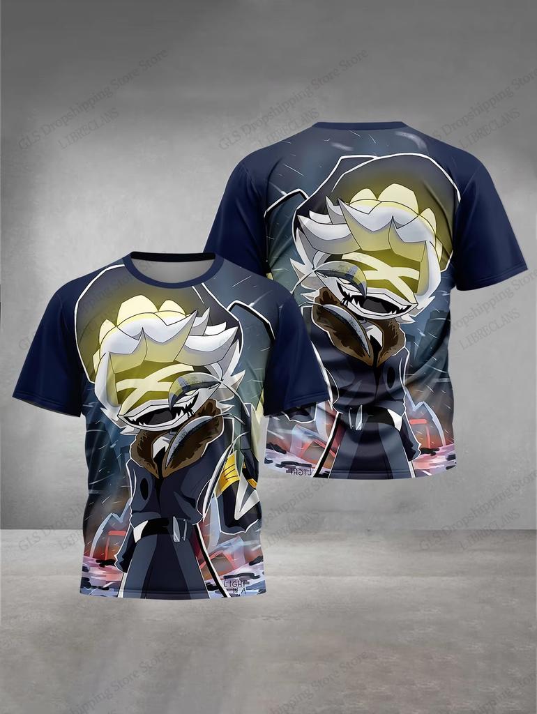 Divertente Anime Gioco Murder Drones Stampa 3D Maglietta Uomo Donna Moda Taglia Grande Hip Hop Top T-shirt Bambino Maglietta Manica Corta