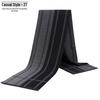 Men's Autumn & Winter Plaid Imitation Cashmere Scarf - Warm & Thick Custom Design