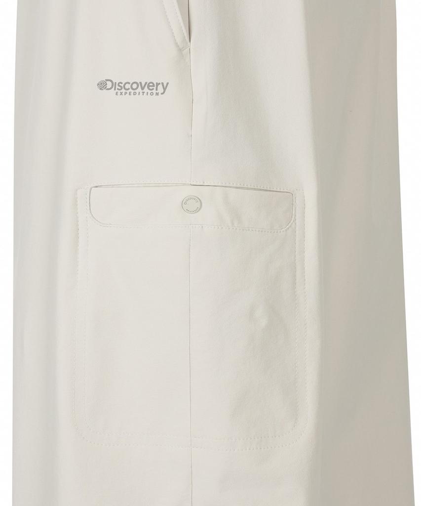 DISCOVERY EXPEDITION Women'S Stretch Woven Training Cargo Skirt (D/Ivory)