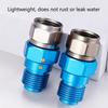 Aluminum High Hardness Airless Sprayer Adapter Quick Connect 360 Degree Rotatable Rotatable Sprayer Connector Leakproof