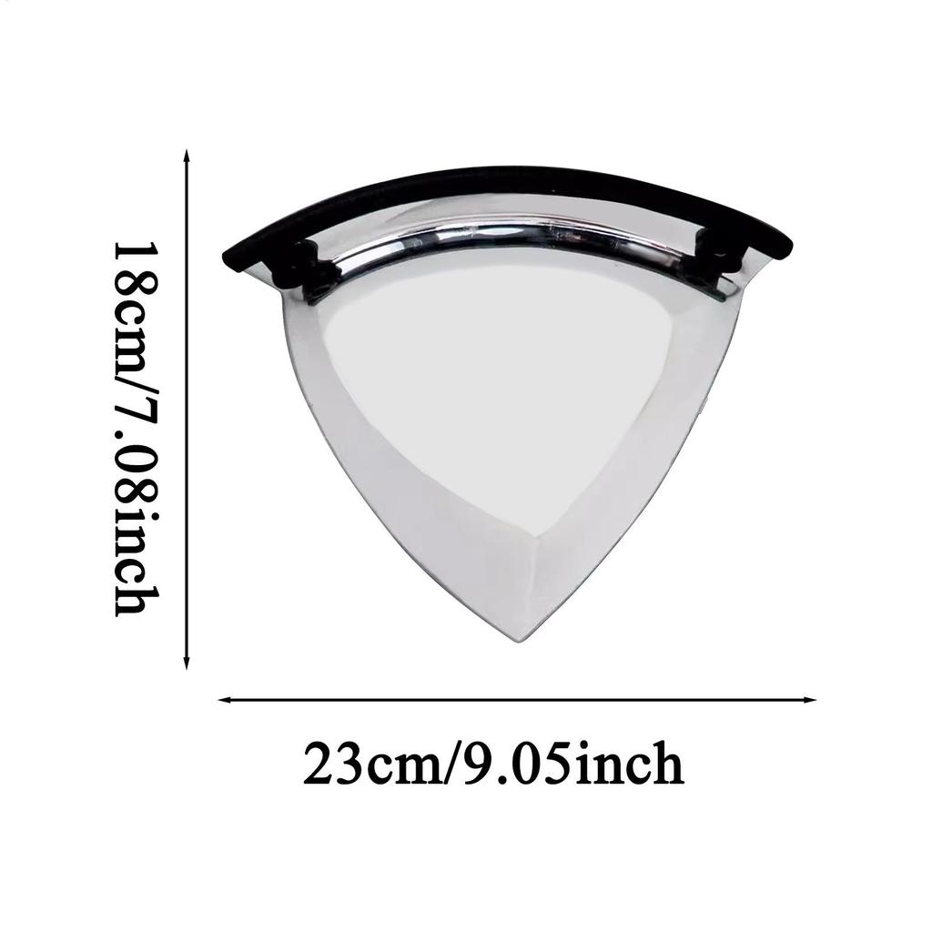 Convex Safety Mirror Acrylic Convex Traffic Security Mirror High Visibility Security Supplies For Indoor Outdoor School Parking