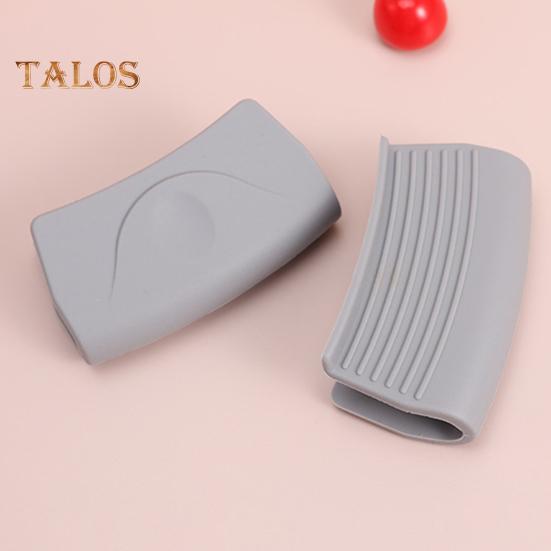 1 Pair Oven Mitts Silicone Pot Holders Heat Resistant Cooking Pinch Mitts Potholder for Cast Iron Pots Frying Pans Kitchen Accessories