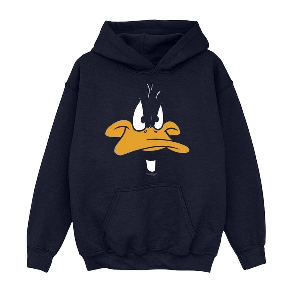 Looney Tunes Chlapecká mikina s kapucí Daffy Duck Face