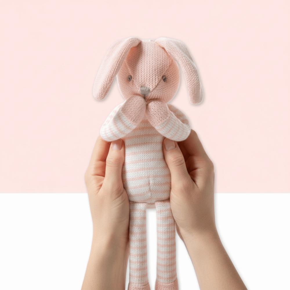 Long-legged Children Soothing Rabbit Doll Soft Plush Baby Sleeping Toys For Infants