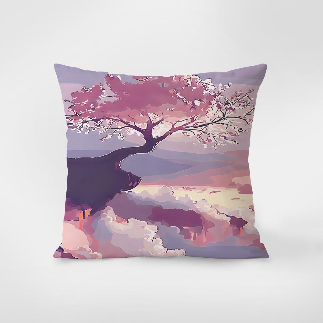 

Иллюстрация Пейзаж Декоративная наволочка Спальня Гостиная Квадратная подушка Наволочка 40x40cm