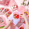 Jetec 48 Pcs Vintage Puppy Valentine's Day Cards with Envelopes Retro Puppies Valentines Greeting Cards Bulk Boxed Vintage Dog Valentines Day Note