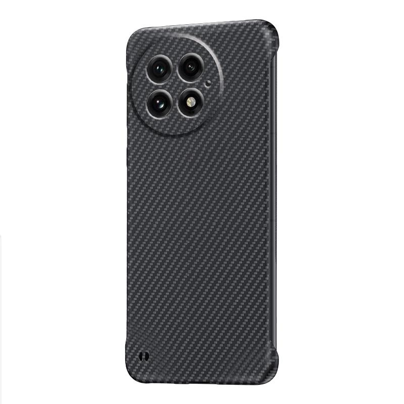 For OnePlus 13 Lens Protection Carbon Fiber Phone Case