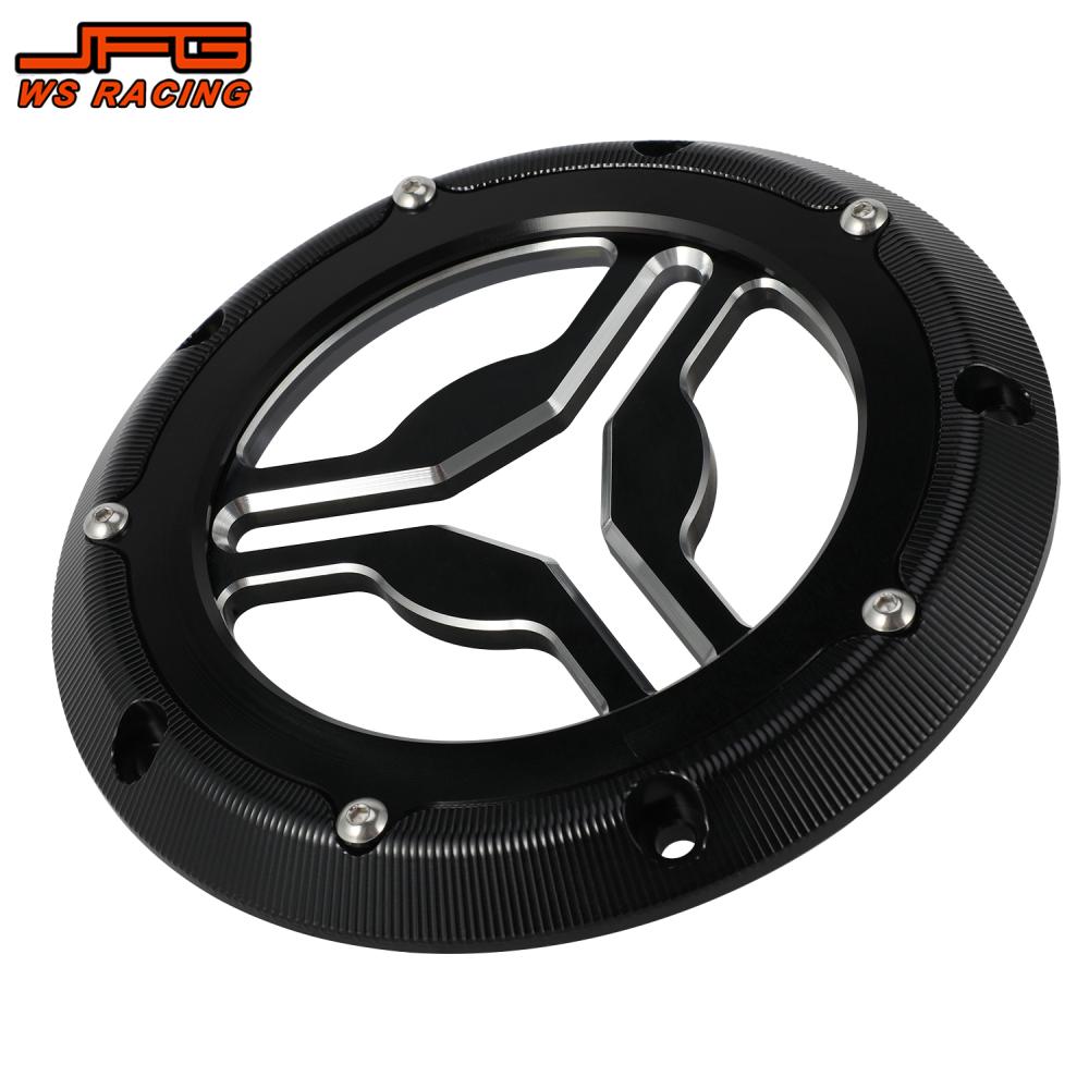 Motorcycles accessoriesTransparent Visible Clutch Disc Cover For CVO Road Glide FLTRXSE Electra Glide Standard FLHT 2015-2022