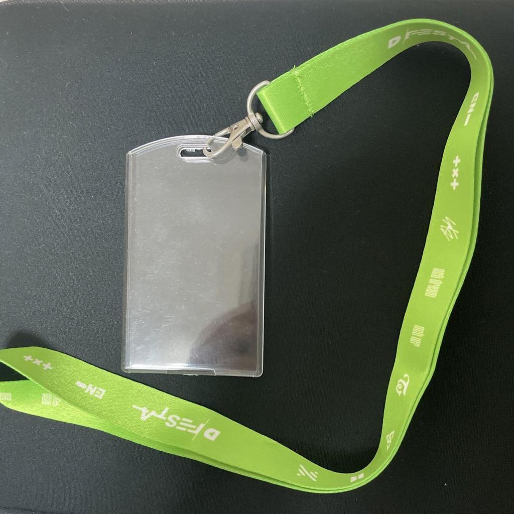 [USED] BTS Jin Trading Card DFESTA Admission Bonus Trading Card with Case