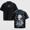 Hunter X Hunter Killua Anime Back Print Unisex Heavy Cotton Vintage Black Streetwear Women And Men T-Shirt