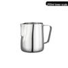 Pin Chuang 304 Stainless Steel Latte Art Cup with Scale, Pointed Spout, and Thickened Milk Frothing Design