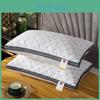 Pillow 48x74cm Pillow Core Pillow High Pillow Noncollapse Pillow Core Pair Of Cervical Vertebra Protection Household
