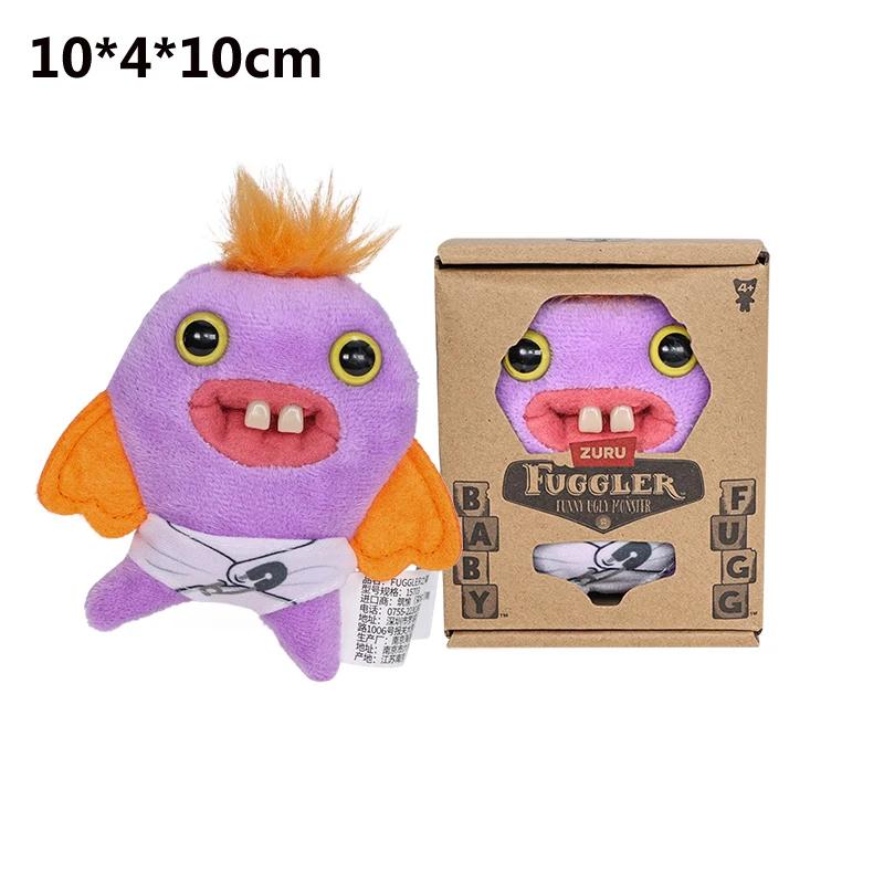 Pluszowa zabawka Fuggler Śmieszny Brzydki Potwór Fuggs Seria Dzieci Pan Igiełka Munch Wściekły Królik Szeroko Otwarty Dziwak Pluszowa Lalka Prezent Miękka Zabawka 9CM