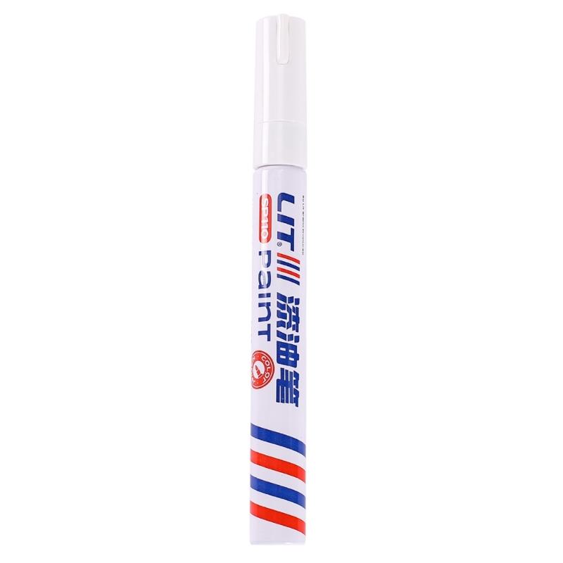 Tire Paint Pen Long Lasting Car Wheel Touch Up Paint Marker Pen Waterproof Oil Based Formula for Tire Restoration