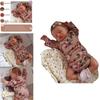Silikon-Reborn-Baby-Puppe mit handbemalten Merkmalen für Sammler und als Geschenk