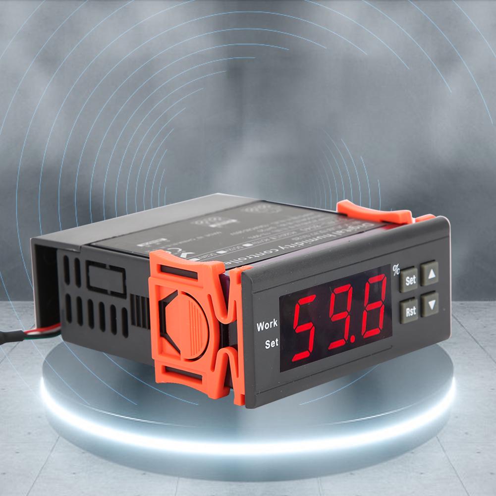 Controlador de Umidade Digital de Alta Precisão com Tela LED para Umidificador SVWL8040 AC220V