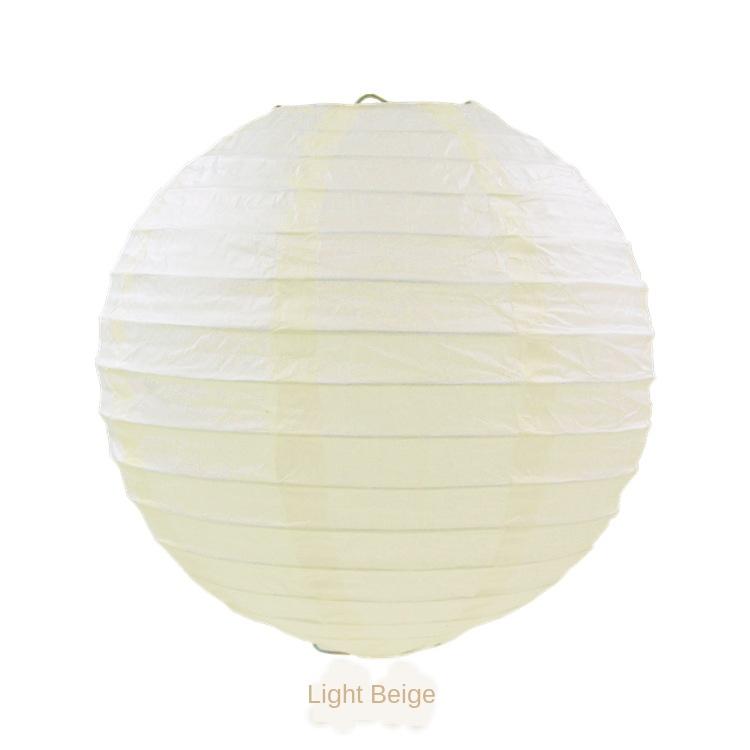 4-6-8-10-12-14-16inch Round Chinese Paper Lanterns Birthday Wedding Decor Gift Craft DIY White Hanging Lantern Ball Supplies