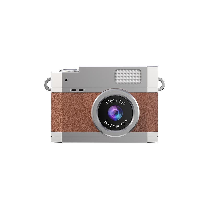 Portable Retro Mini HD Camera with Flip Screen for Outdoor Parties
