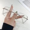 Anti-Blue Light Glasses Metal Square Eyewear Women Men Simple Luxury Eyeglasses Blue Light Blocking Man Lady Computer Eyeglas