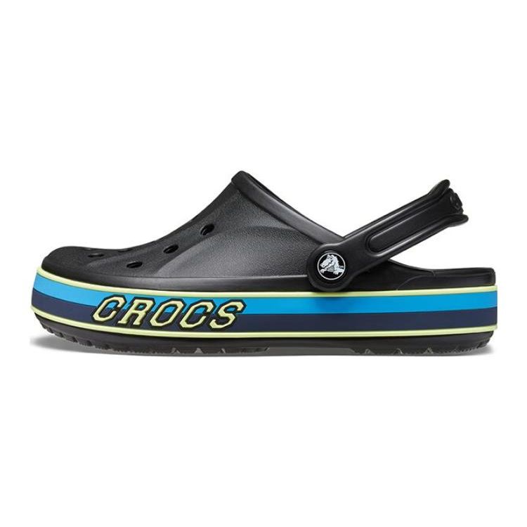 Crocs Comfortable Versatile Non-Slip Durable Childrens Sandals Kids Sandals Black 208321-0C4