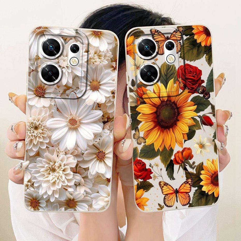 Cute Printed Phone Case For Infinix Zero 30 4G 5G Soft Silicone Shockproof Cases For Infinix Zero30 X6731B X6731 Covers Bumpers