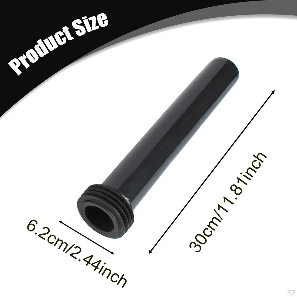 Wall Hung Toilet Flush Tube Easy Installation High Performance Straight Prevent Leak Repair Parts