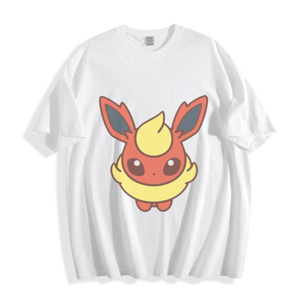 Flareon Flame T-Shirt - Cute Fire-Type Eevee Evolution Unisex Tee