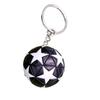 European Styles Football Sturdy Imitation Leather Keychain Souvenir Pendant Decoration for Fan and Collectors Wear