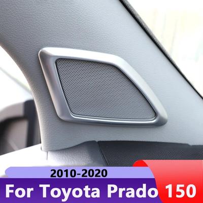Pro Toyota Land Cruiser Prado FJ150 2010-2017 2018 Auto Přední dveře Okno Vnitřní trojúhelník A Kryt sloupku Příslušenství