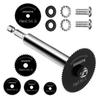 High-Speed Steel Hex Shank Saw Blade Set for Woodworking and PVC Pipe Drilling