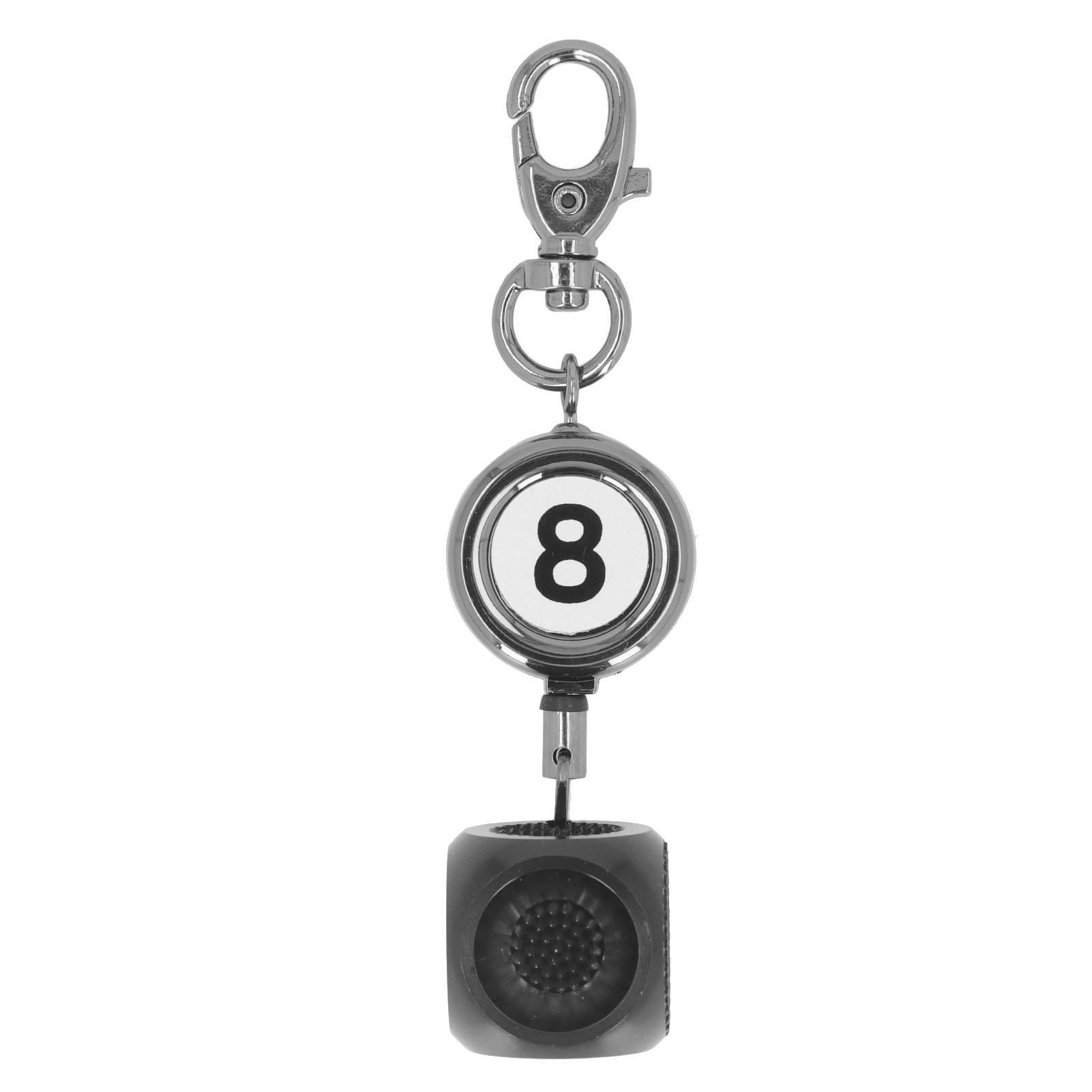 

Инструмент для ремонта наконечника кия для пула с выдвижным ключом, многоцелевые аксессуары для бильярдных киев Black