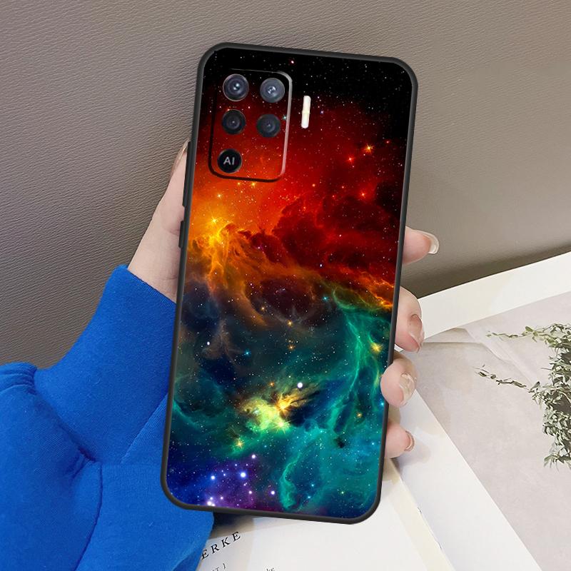 Space For Galaxy Universe Case For OPPO Find X5 X3 Pro A15 A74 A54 A94 A93 A91 A5 A9 A31 A53 2020 A53S A52 A72 Cover