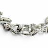 Excellent TIFFANY&Co.Medium Link Bracelet Current product Silver AG925 Women 22 Used