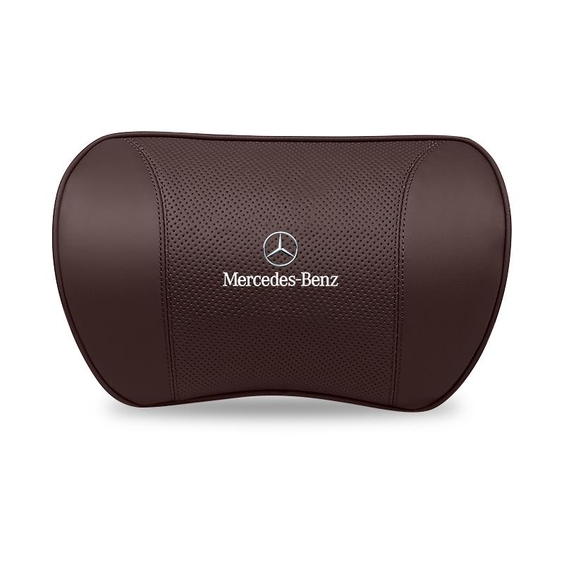GLC GLB Car Seats Support Waist Cushion Headrests Lumbar Pillow For Mercedes Benz AMG W203 W206 W220 W205 W211 W212 W201 W210 W