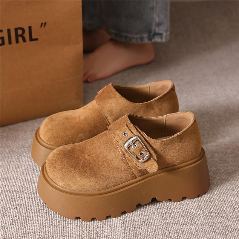 Instappers Schoenen Dames Plat Platform Suède Casual Sportschoenen Mode Jurk Vrouw Sneakers Herfst Lopen Gezellig Zapatos Mujer 40