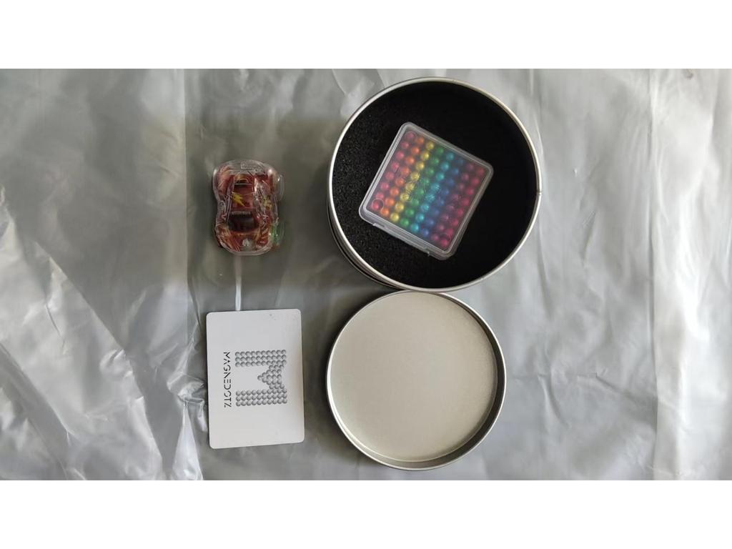 Neodymium Iron Boron Toy Magnet Silver 3-5mm Strong Magnetic Ball