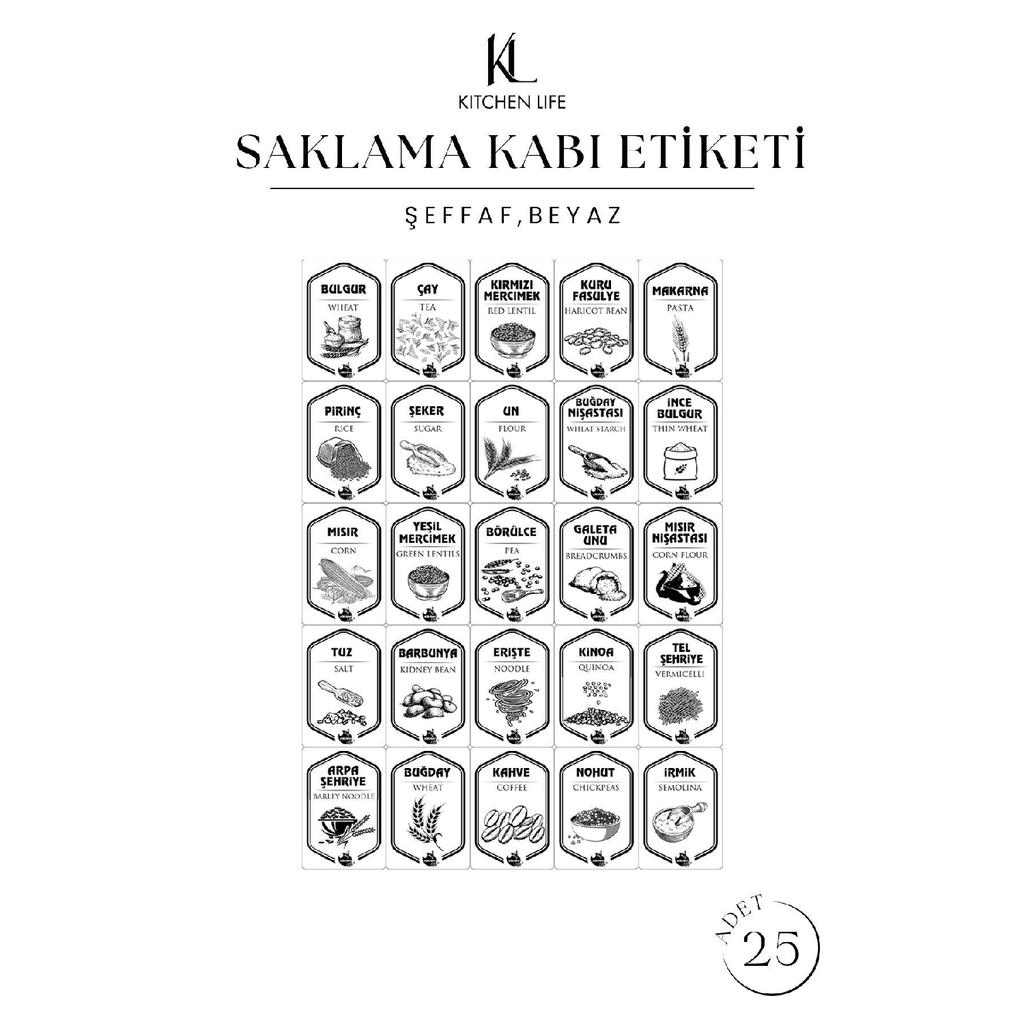 12 Liters Large Boly Square Storage Container Set With Label 1.2lt Anthracite Food Jar Set 1200 Ml