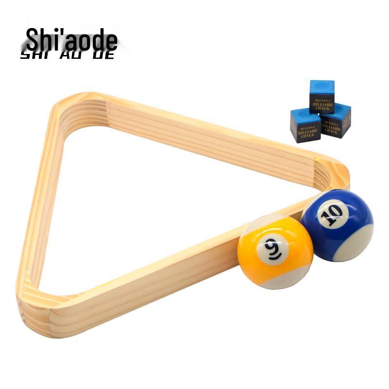 Shi'aode Universal 9-Ball Billiard Triangle Rack