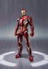 TAMASHII NATIONS Avengers Iron Man Mark approximately ABS PVC painted action figure S.H.Figuarts 45, 155mm, & & die-cast