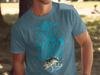 Eat Sleep Fish Repeat Bass Fishing T-Shirt, Angler Gift for Dad, Fisherman Tee