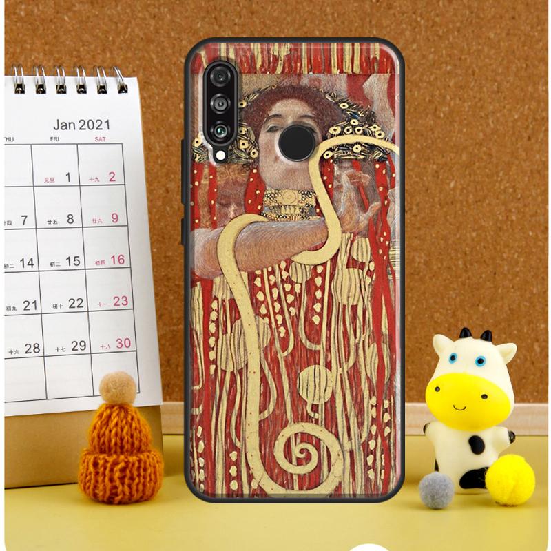 The Kiss Gustav Klimt Painting Case For Huawei P30 Pro P20 P40 Lite Nova 11i 8i 3i 11 9 10 SE 5T Y60 Y70 Y90 Y61 Y91 Cover