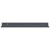 Floating Shelf 2 pcs Anthracite 40 x 8.5 x 2.5 cm Steel