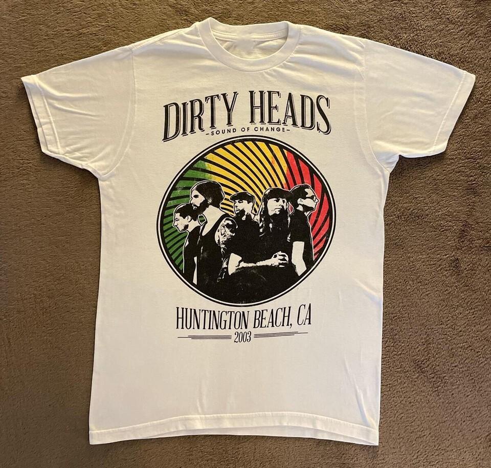 Vtg Dirty Heads Summer Tour 2015 Cotton White Full Size Men Women Shirt K XL