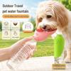 Portable Pet Dog Water Dispenser: Folding Travel Cup for Outdoor Walks