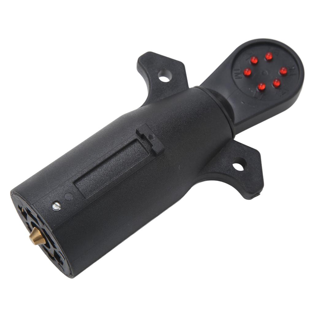 7 Way Trailer Light Circuit Connector Tester Wiring Circuit Plug Socket Tester for RV