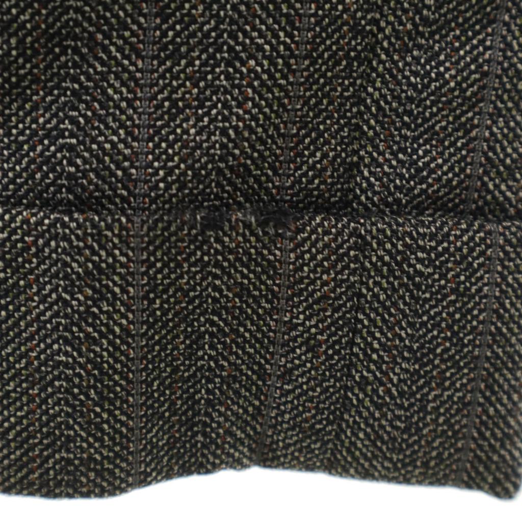 Vintage Striped Pattern Slacks Pants Gray Men's Used