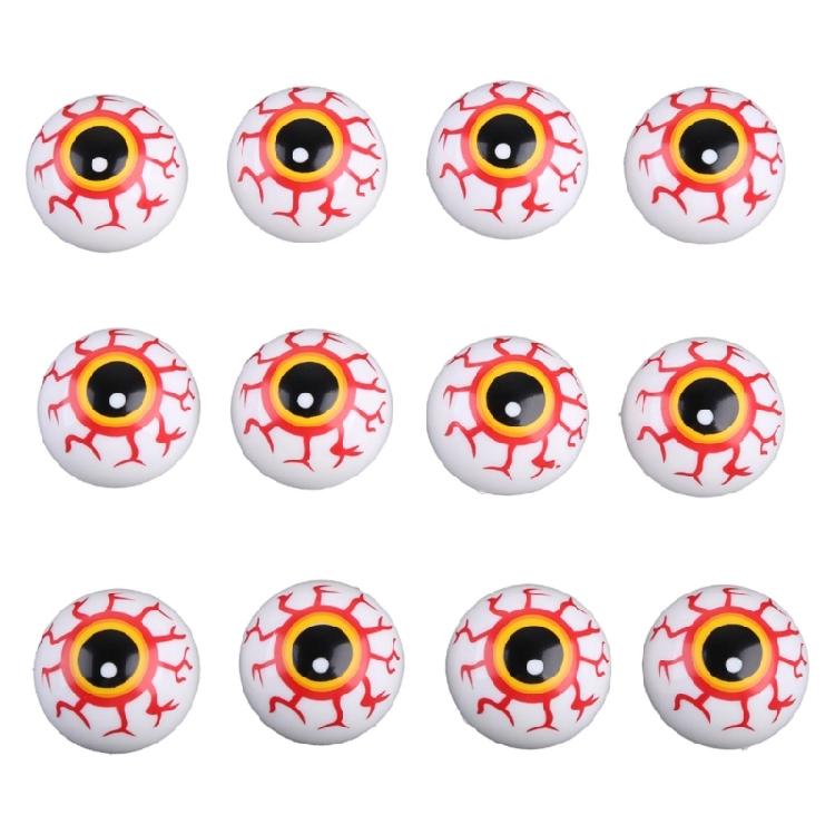 12Pcs Eye Decorations Halloween Goodie Bag FillersHalloween Party Supplies