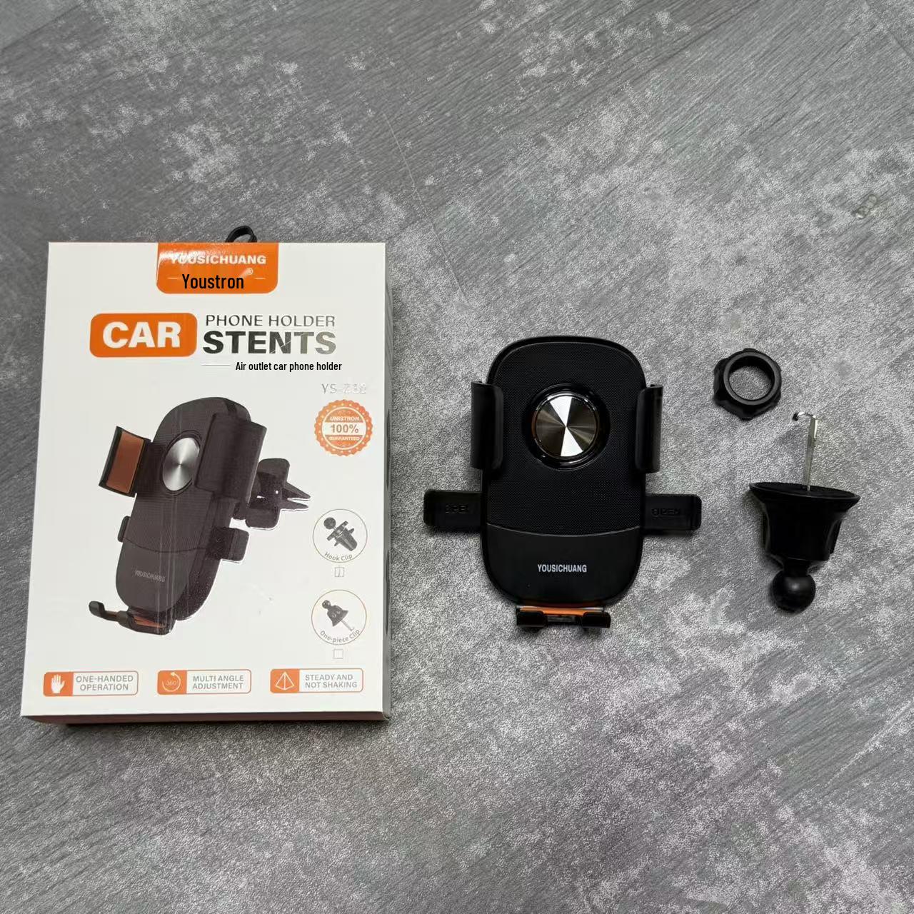 YS-Z10 Car Vent Phone Holder - Multifunctional Navigation Mount